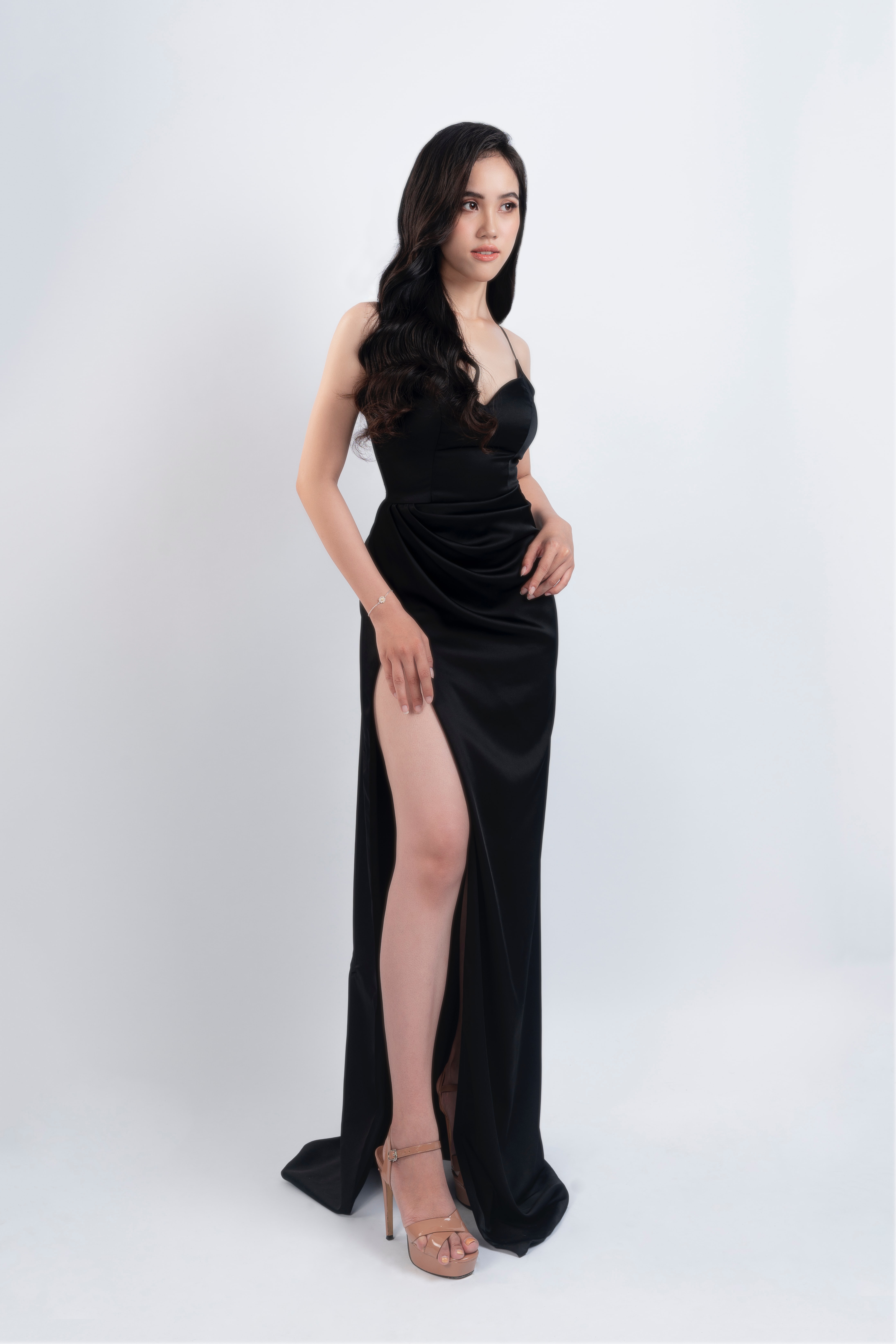 slit night dress